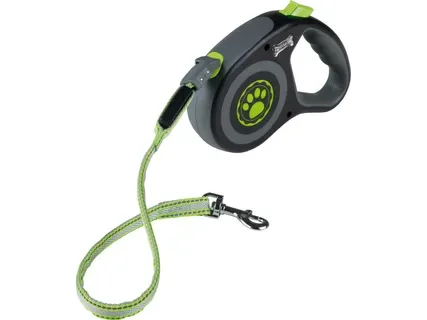 zoofari® Izvelkama pavada ar LED gaismu 1gab