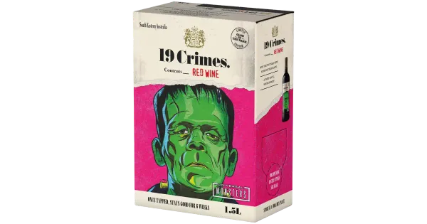 19 Crimes Red Wine GT vein 14%vol 1,5L