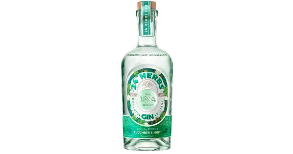 24 Herbs Botanic Cucumber&Mint Gin 40%vol 700 ml