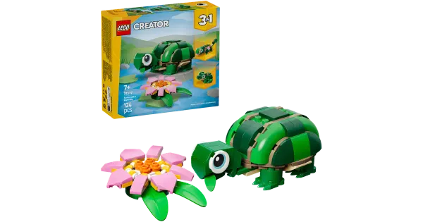 31377 kilpkonn ja vesiroos
