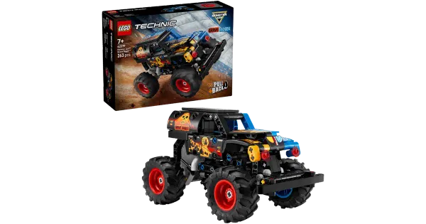 42219 monster jam grave digger tuli ja jää
