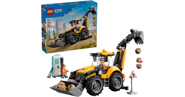 60480 kollane ekskavaator laadur