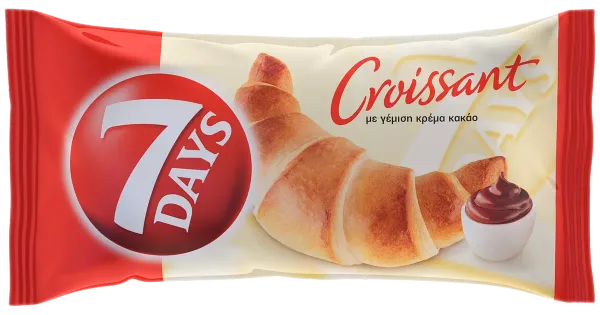 7 Days kakaokreemi täidisega sarvesai 60 g