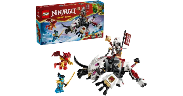 71863 ninjago zilvar ja lohekoletis grimtak