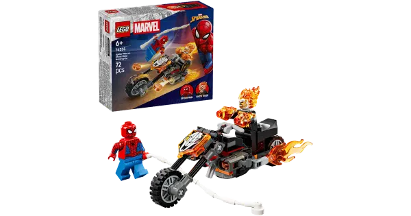 76335 marvel spider-man vs ghost mootorrattal