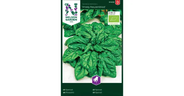 91409 spinat monnopa, organic