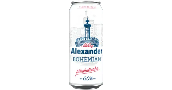 A. Le Coq Alexander Bohemian a.vaba õlu 500 ml