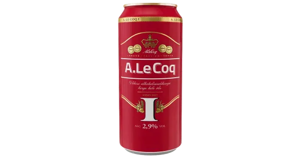 Hele õlu, A. LE COQ, 500 ml purk