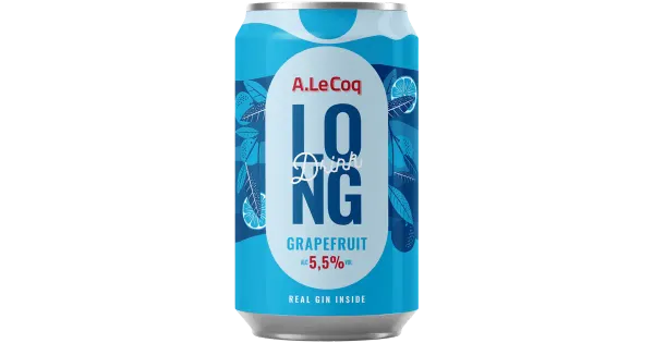 A. Le Coq Long Drink Grapefruit 5,5%vol muu alkohoolne jook 330ml