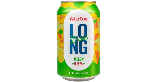 A. Le Coq Long Drink Melon muu alkohoolne jook 5,5%vol 330 ml