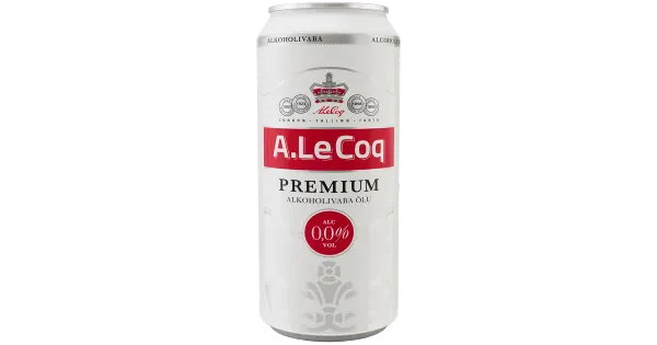 A LE COQ PREMIUM ALKOHOLIVABA ÕLU 0,0% 500 ML