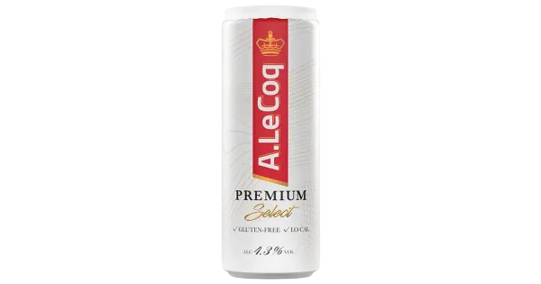 A. Le Coq Premium Select õlu 4.3%vol 355ml