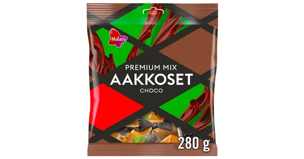 Aakkoset Choco kommid 280g