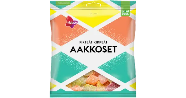 Aakkoset hapude kummikommide kommikott 280g