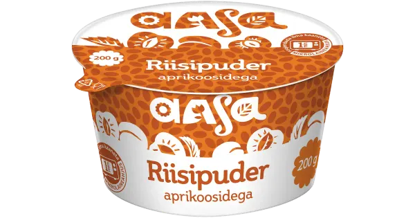 Aasa Aprikoosidega riisipuder, 200 g