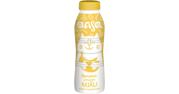 Aasa Banaanimaitseline piimajook 2,3% 450 ml