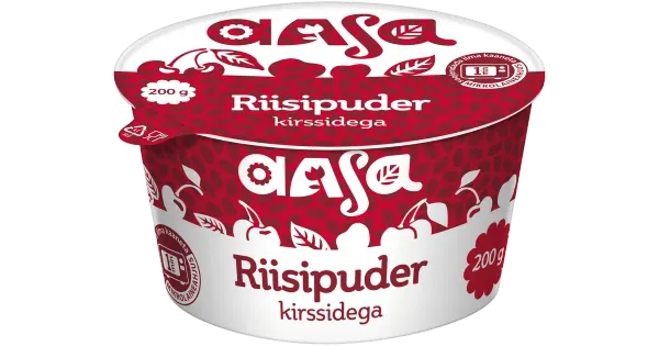 Aasa Kirssidega riisipuder, 200 g
