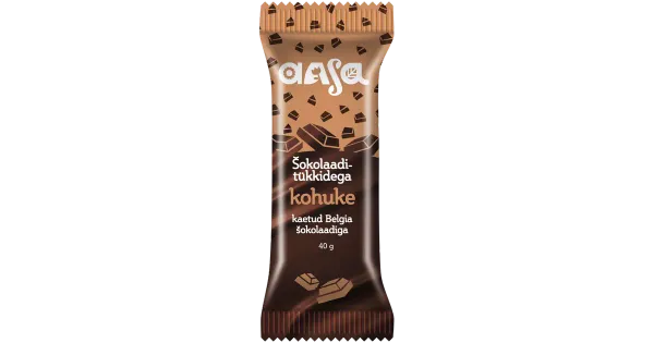 Aasa Šokolaaditükkidega kohuke, 40 g