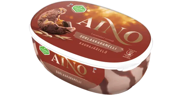 Aino Šokolaadi Karamelli Kaerajäätis 508g/850 ml