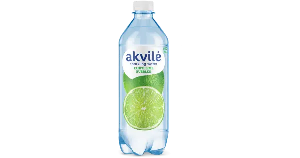 Akvile gaseeritud vesi Laim-Tahiti 600 ml
