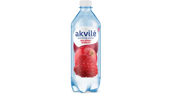 Akvile gaseeritud vesi Punased marjad 600 ml