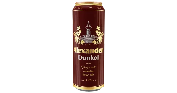 Alexander Dunkel Tume õlu 4,2%vol 568ml