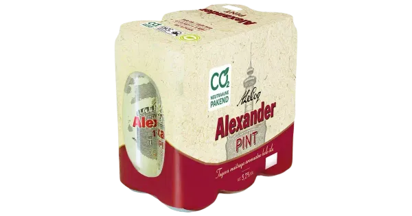 Hele õlu Pint 6-pakk, ALEXANDER, 6 x 568 ml purk