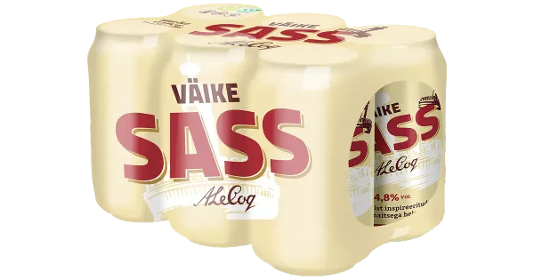 Alexander Väike Sass õlu 6x330ml 4,8%vol
