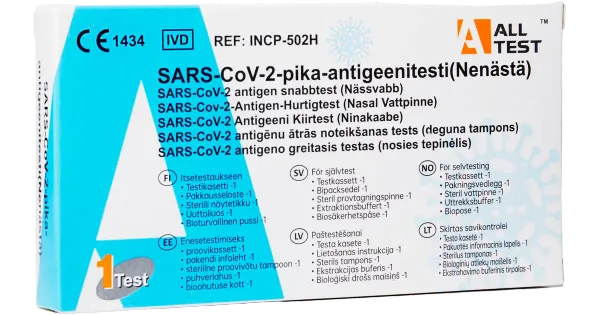 Alltest Covid-19 Antigeeni kiirtesti
