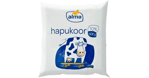 Alma hapukoor 10% 500g