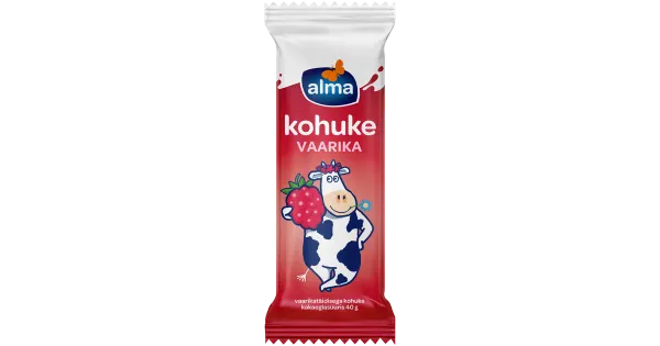 Alma kohuke vaarika kakaoglasuuris 40g
