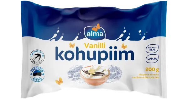 Alma Kohupiim Vanilli, 200 g
