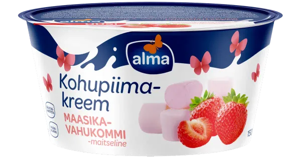 Alma kohupiimakreem maasika-vahukommimaitseline 150g