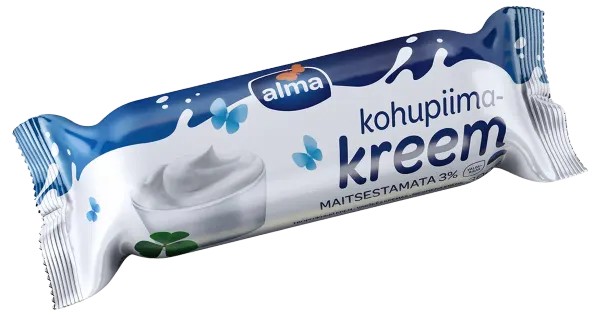 Alma Maitsestamata kohupiimakreem, 300 g