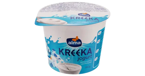 Alma Maitsestamata kreeka jogurt, 180 g