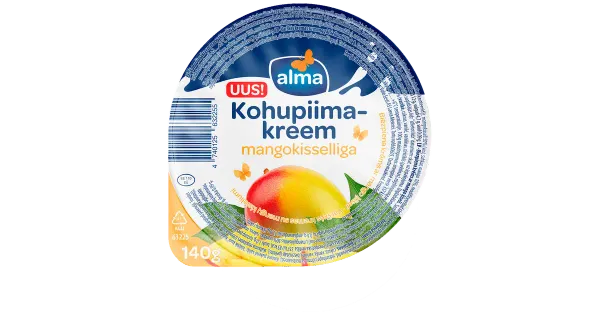 Alma Mangokisselliga kohupiimakreem, 140 g