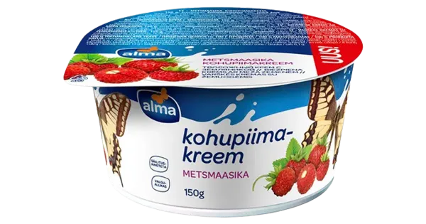 Alma Metsmaasika kohupiimakreem, 150 g