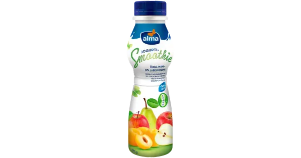 Alma õuna-pirni-kollase ploomi jogurtismuuti, 275 g