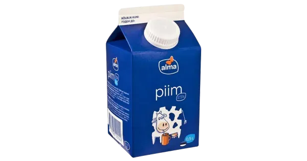 Alma Piim 2,5%, 0,5 l