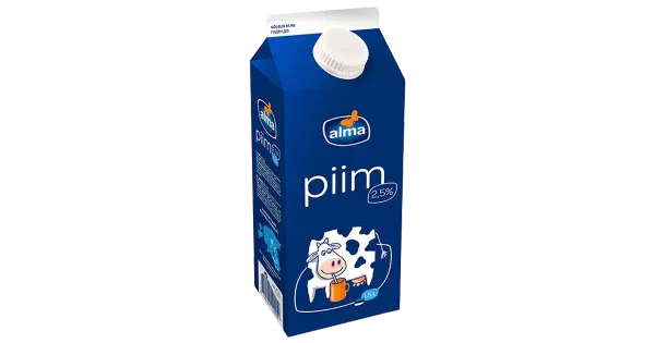 Alma Piim 2,5%, 1,5 l
