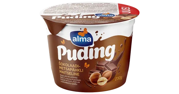 Alma Puding šokolaadi-metsapähkli maitseline, 230g