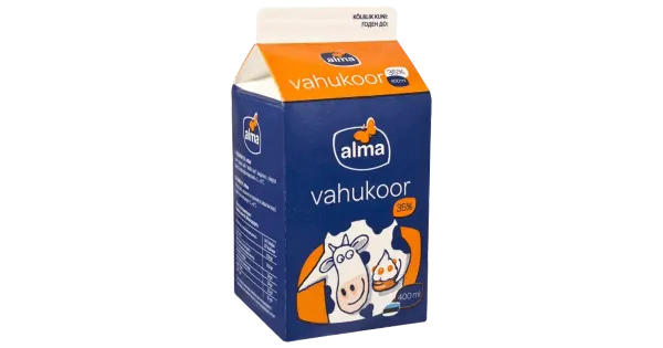 Alma vahukoor 35% 400ml