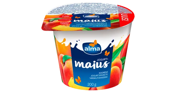 Alma virsikuga jogurtimaius, 200 g