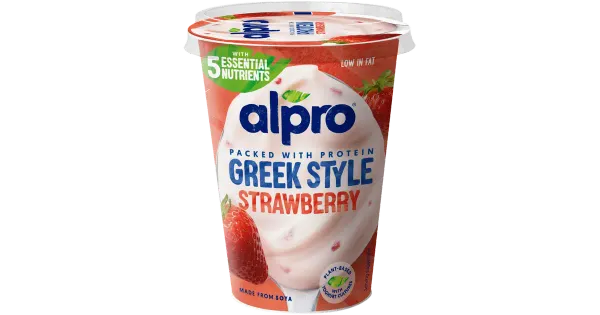 Alpro Greek Style maasika sojatoode, 400g