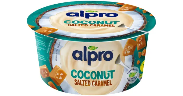 Alpro hapendatud kookosetoode soolase karamelliga, 120 g