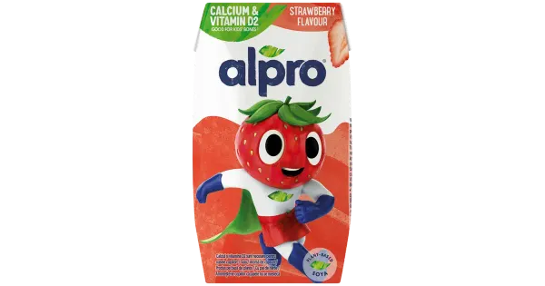 Alpro Kids sojajook maasika, 200 ml