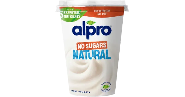 Alpro No Sugars suhkruvaba fermenteeritud sojatoode, maitsestamata 400 g