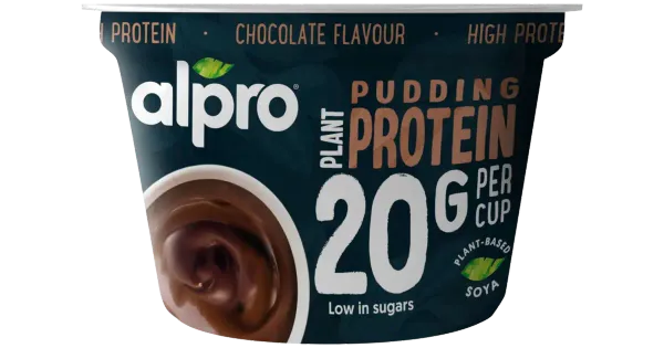 Alpro šokolaadimaitseline proteiinipuding 200 g