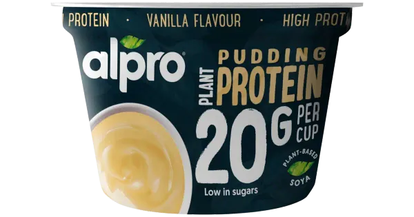 Alpro vanillimaitseline proteiinipuding 200 g