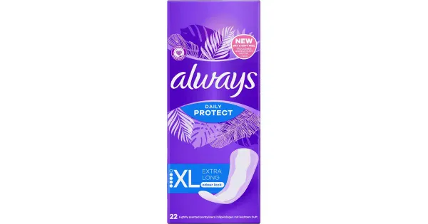 Always Dailies Long Plus pesukaitse 22tk